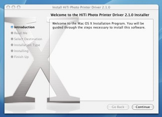 Apple Mac Driver for  HiTi Photo Printers Installation steps