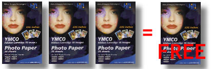 HiTi HT64PK 6 x 4 Media Pack for high quality robust borderless prints