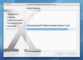 Apple Mac Driver for  HiTi Photo Printers Installation steps