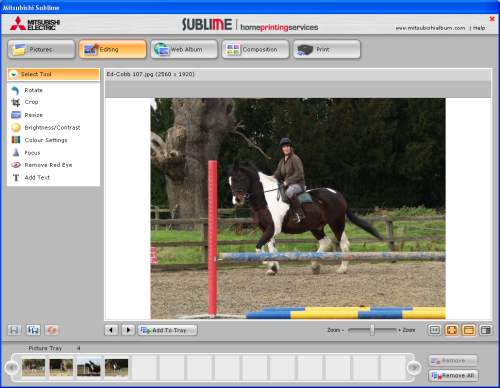 Plenty of features allow you to produce the picture quality you want from your photos